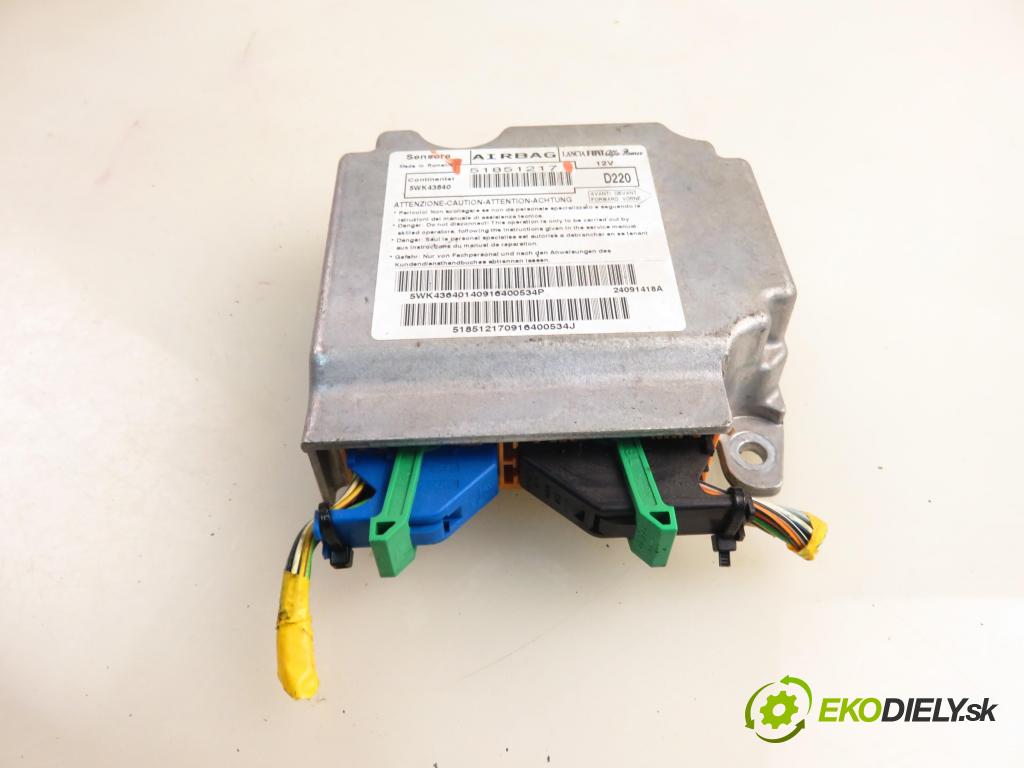 FIAT BRAVO II (198_) HB 2009 77,00 1.6 D Multijet - 198 A3.000 1598,00 MODUL air BAG 51851217