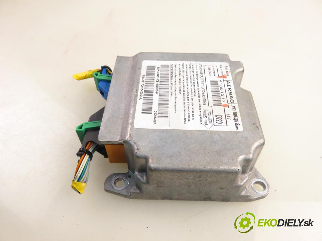 FIAT BRAVO II (198_) HB 2009 77,00 1.6 D Multijet - 198 A3.000 1598,00 MODUL air BAG 51851217