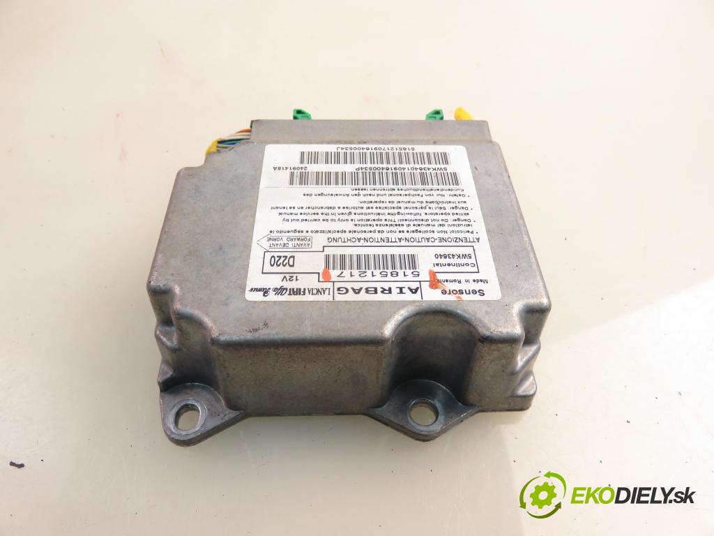 FIAT BRAVO II (198_) HB 2009 77,00 1.6 D Multijet - 198 A3.000 1598,00 MODUL air BAG 51851217