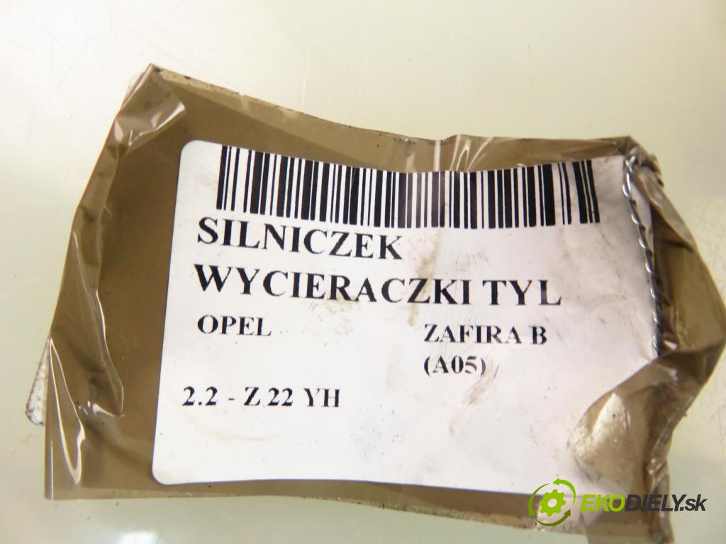 OPEL ZAFIRA B (A05) MINIVAN 2005 110,00 2.2 150 - Z 22 YH 2198,00 motorek stěrače ZADNÍ: