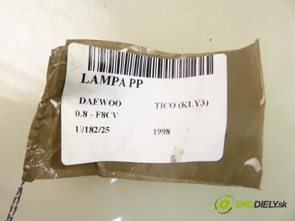DAEWOO TICO (KLY3) HB 1998 38,00 0.8 52 - F8CV 796,00 světlo PP