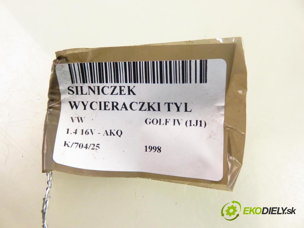 VW GOLF IV (1J1) HB 1998 55,00 1.4 16V 75 - AKQ 1390,00 Motorček stierače zadné 1J6955711B ; 0390201541