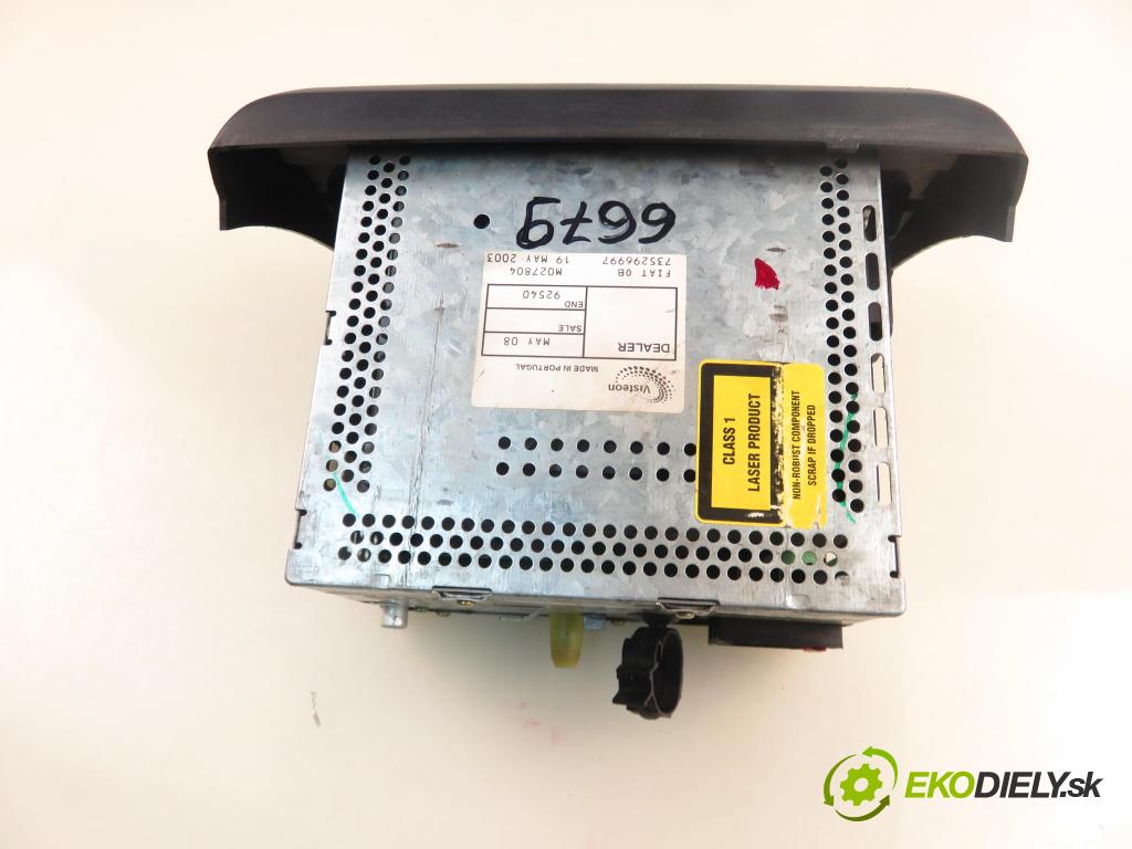 FIAT STILO (192_) HB 2003 85,00 1.9 JTD 115 - 192 A1.000 1910,00 RADIO CD 735296997