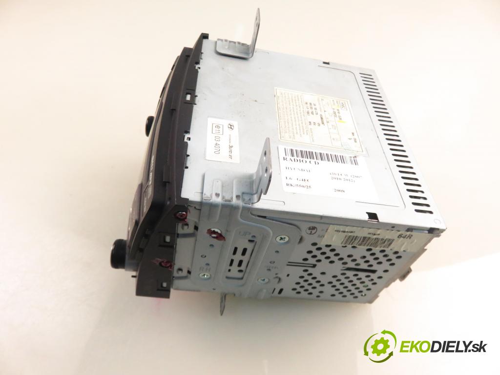 HYUNDAI i30 Kombi (FD) KOMBI 2008 93,00 1.6 126 - G4FC 1591,00 RADIO CD 961602L200