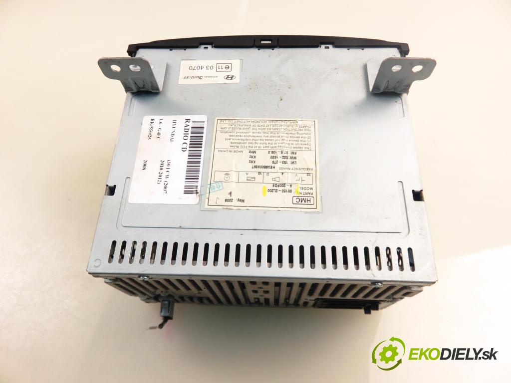 HYUNDAI i30 Kombi (FD) KOMBI 2008 93,00 1.6 126 - G4FC 1591,00 RADIO CD 961602L200