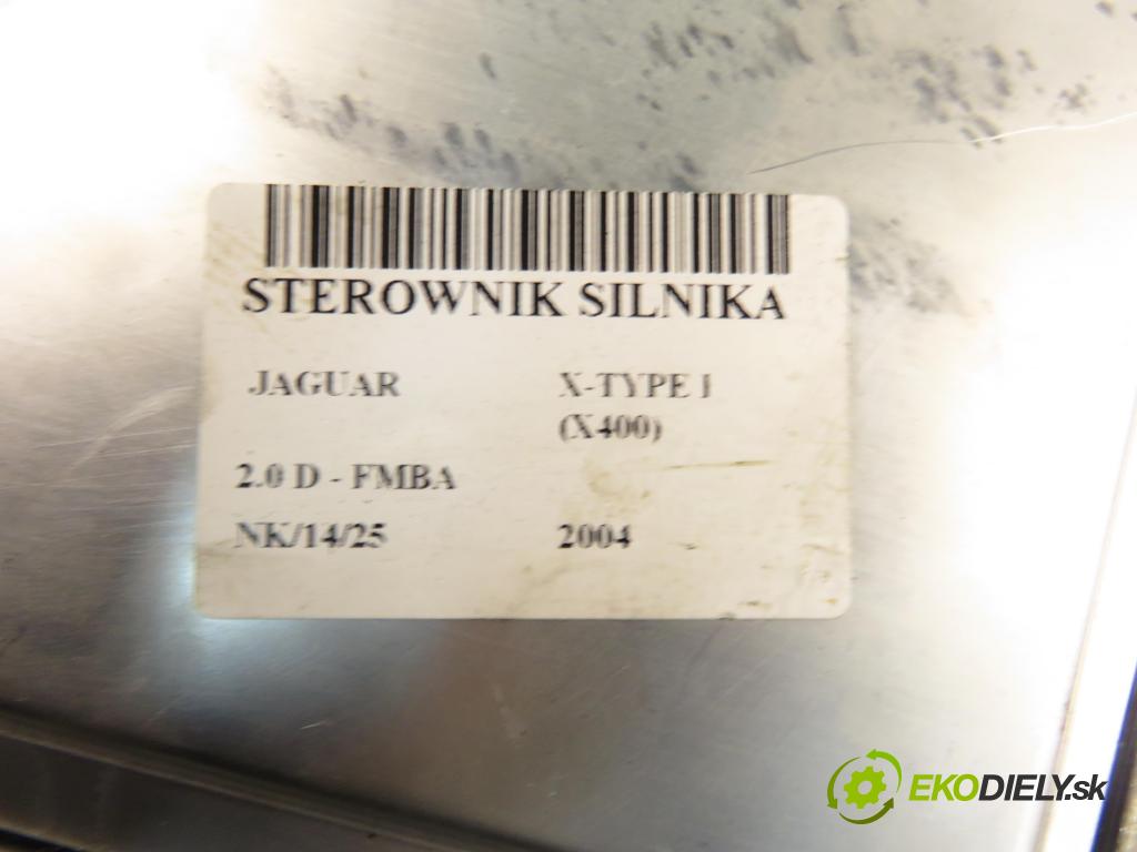 JAGUAR X-TYPE I (X400) SEDAN 2004 96,00 2.0 D 130 - FMBA 1998,00 Riadiaca jednotka Motor 4X4312A650AF ; 12237909 ; R0411C019D