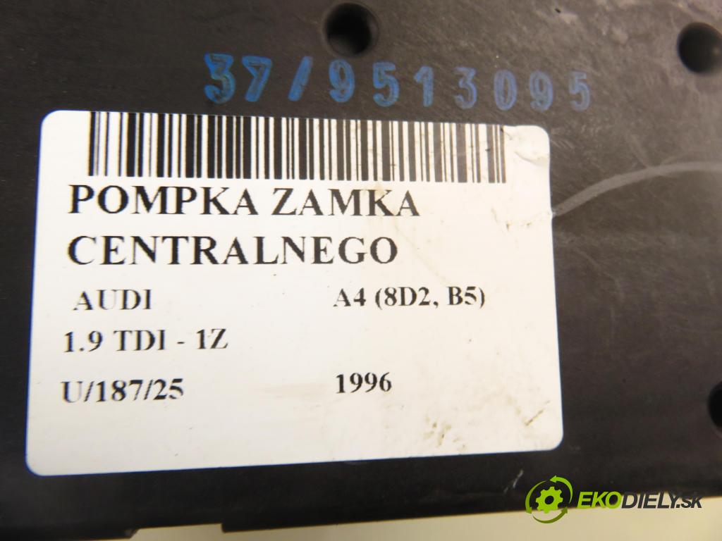 AUDI A4 (8D2, B5) SEDAN 1996 66,00 1.9 TDI - 1Z 1896,00 motorek zámku centrálního 4A0862257A
