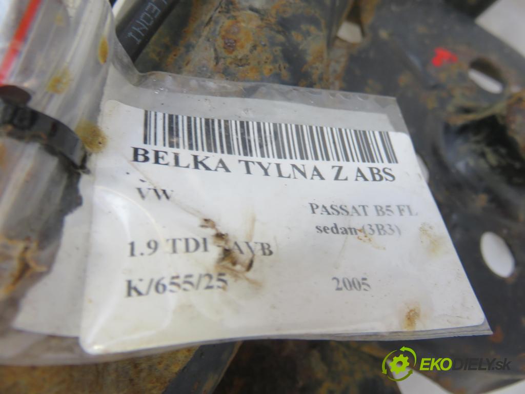VW PASSAT B5.5 (3B3) SEDAN 2005 74,00 1.9 TDI PD 101 - AVB 1896,00 výztuha zadní část ABS