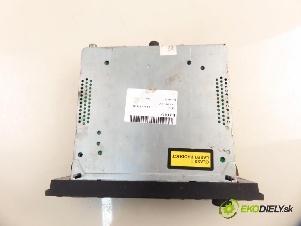 SEAT LEON (1M1) HB 2003 81,00 1.9 TDI 110 - ASV 1896,00 RADIO CD 1M0035186D
