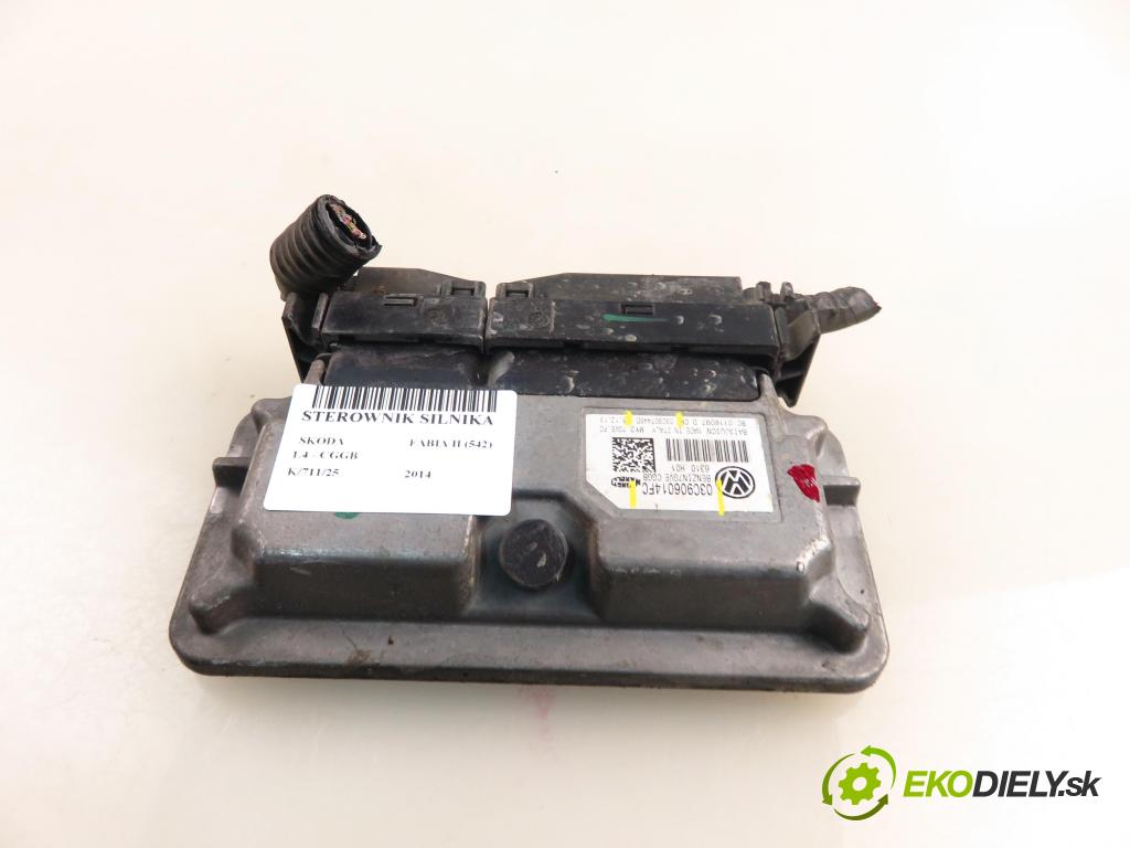 SKODA FABIA II (542) HB 2014 63,00 1.4 - CGGB 1390,00 Riadiaca jednotka Motor 03C906014FC ; 03C907445D