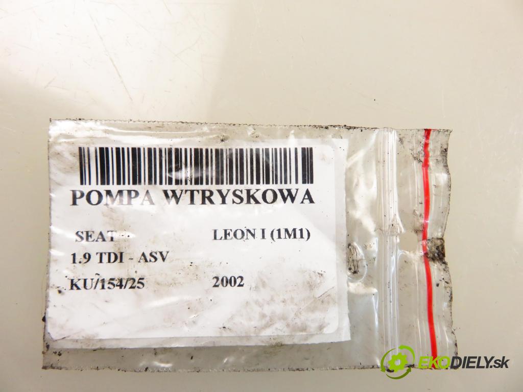 SEAT LEON (1M1) HB 2002 81,00 1.9 TDI 110 - ASV 1896,00 pumpa vstřikovací 0460404977 ; 038130107D (Vstřikovací čerpadla)