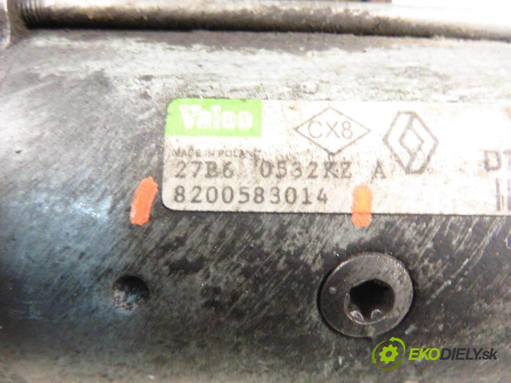 RENAULT MEGANE II Kombi (KM0/1_) KOMBI 2006 96,00 1.9 dCi - 131  F9Q 804  1870,00 startér 8200583014 (Startér)