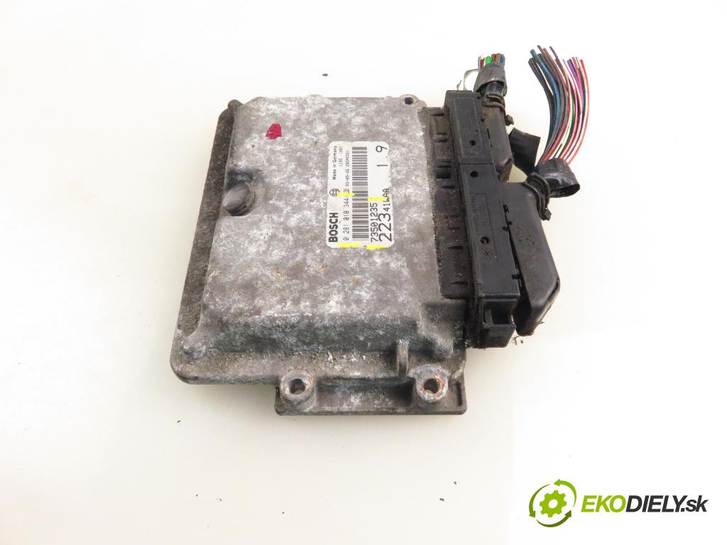 FIAT DOBLO Cargo (223_) FURGON 2003 74,00 1.9 JTD 100 - 182 B9.000 1910,00 Riadiaca jednotka Motor 73501235 ; 0281010344