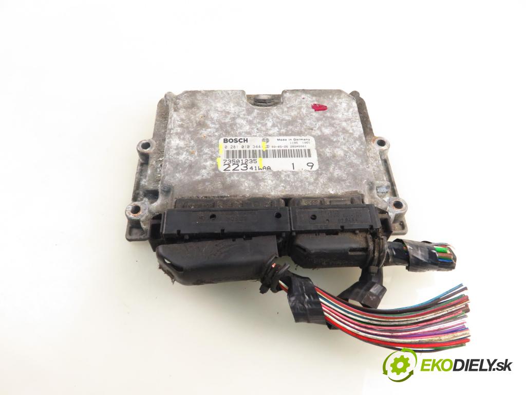 FIAT DOBLO Cargo (223_) FURGON 2003 74,00 1.9 JTD 100 - 182 B9.000 1910,00 Riadiaca jednotka Motor 73501235 ; 0281010344