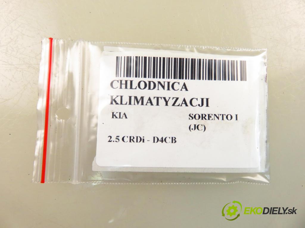 KIA SORENTO I (JC) SUV 2007 125,00 2.5 CRDi 170 - D4CB 2497,00 chladič klimatizácie  (Chladič klimatizácie)