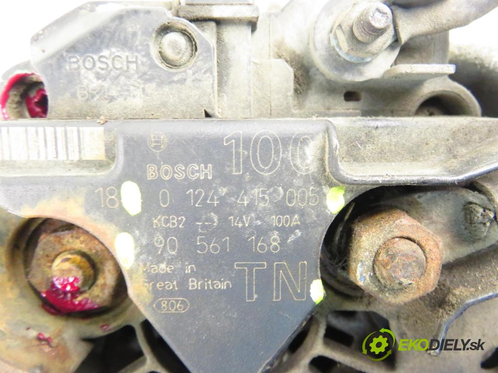 OPEL ZAFIRA A Nadwozie Wielkopojemne (MPV) (T98)  MINIVAN 2001 74,00 2.0 DTI 16V 101 - Y 20 DTH 1995,00 Alternátor 90561168 ; 90561168TN ; 0124415005 (Alternátor)