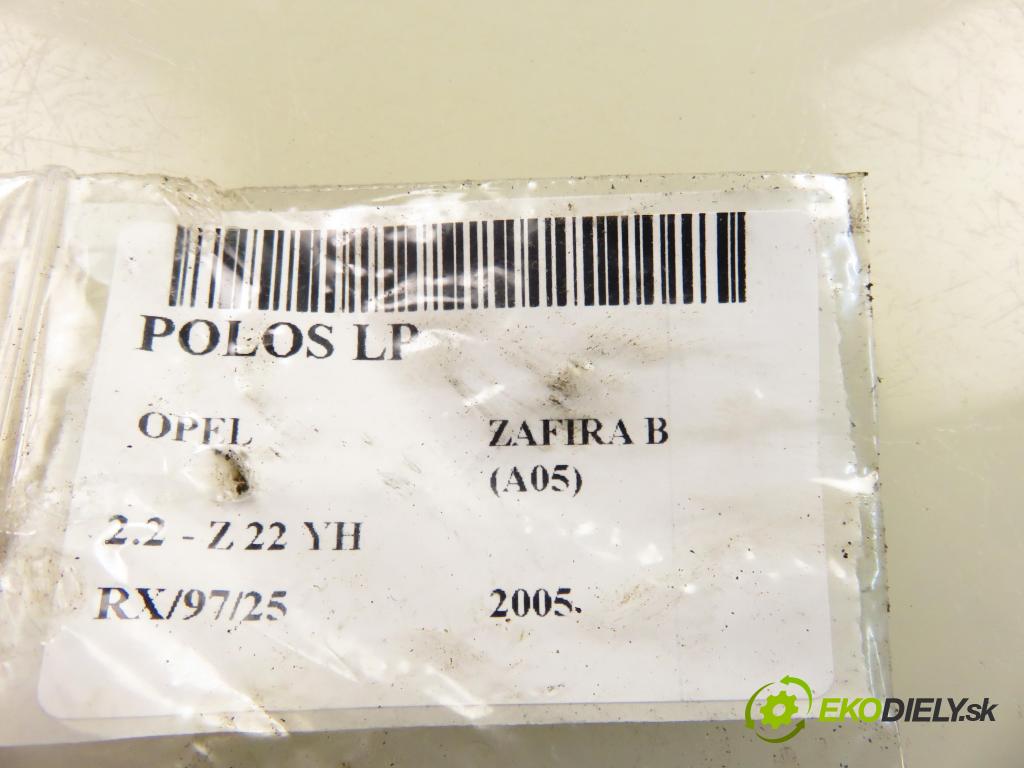 OPEL ZAFIRA B (A05) MINIVAN 2005 110,00 2.2 150 - Z 22 YH 2198,00 Poloos LP
