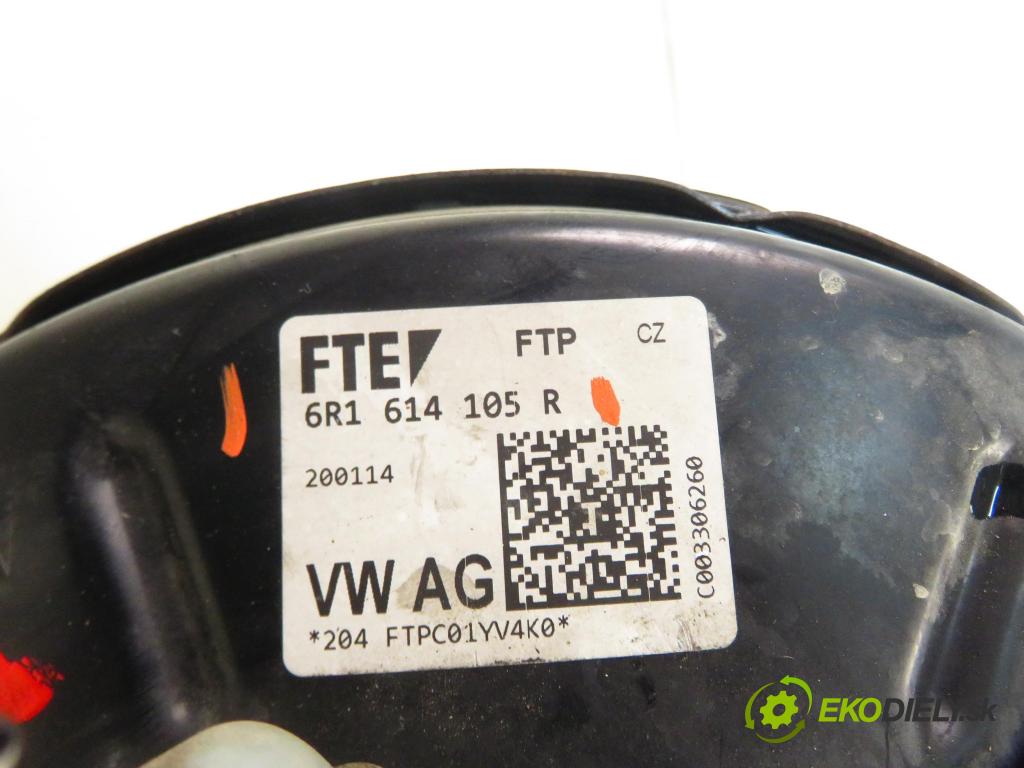 SKODA FABIA II (542) HB 2014 63,00 1.4 - CGGB 1390,00 posilovač 6R1614105R (Servočerpadlá, pumpy řízení)