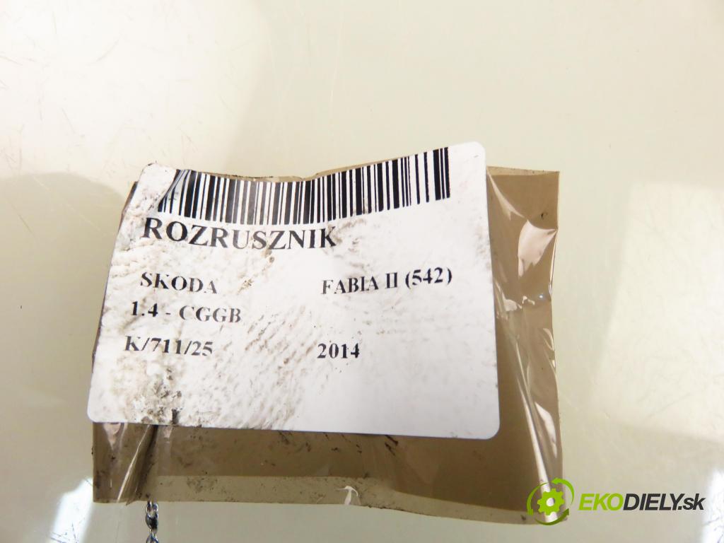 SKODA FABIA II (542) HB 2014 63,00 1.4 - CGGB 1390,00 Štartér D6GS12M (Štartér)