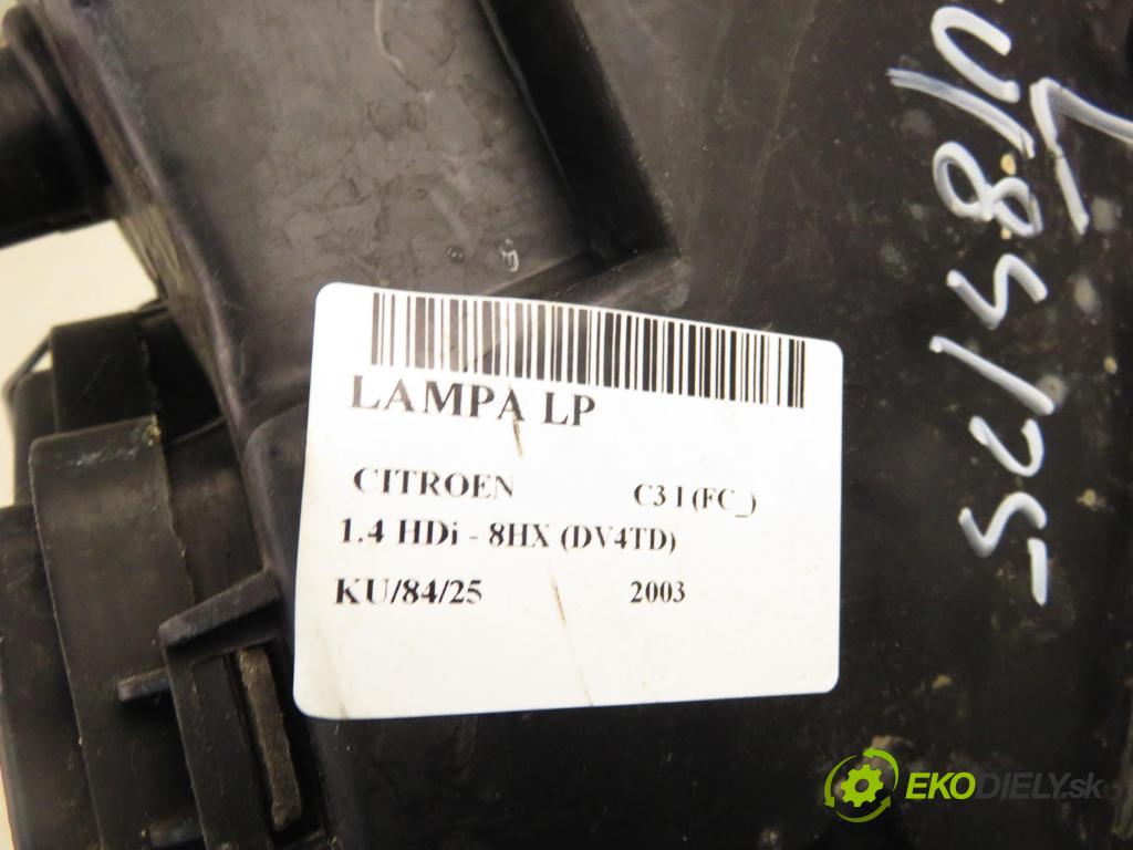 CITROEN C3 I (FC_) HB 2003 50,00 1.4 HDi 8V - 8HX 1398,00 světlo LP