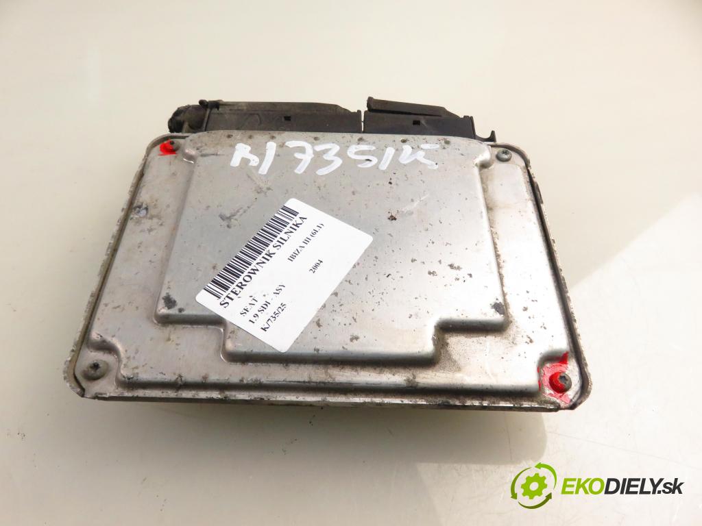 SEAT IBIZA III (6L1) HB 2004 47,00 1.9 SDI - ASY 1896,00 Riadiaca jednotka Motor 038906012HP ; 0281011320
