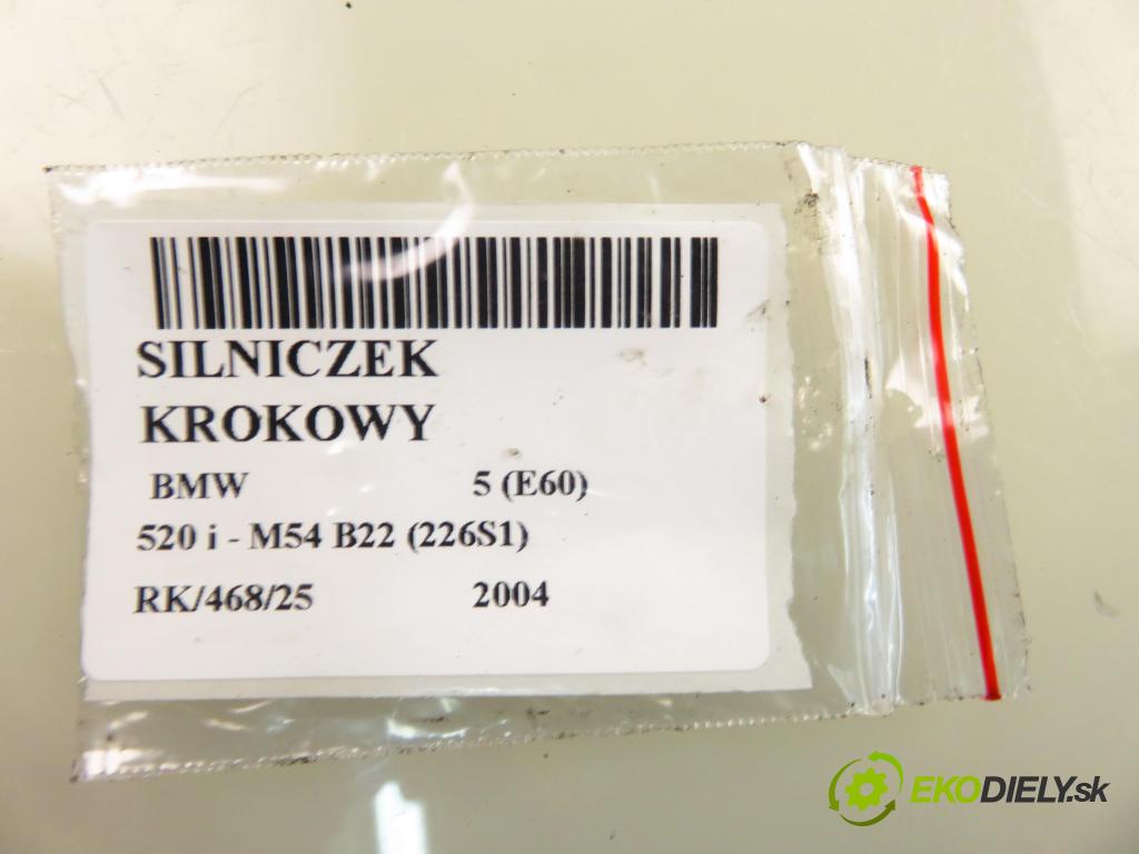 BMW 5 (E60) SEDAN 2004 125,00 520 i - 170 M54 B22 (226S1) 2171,00 Motorček krokový 1744713 ; 0280140545 (Motorček krokový)