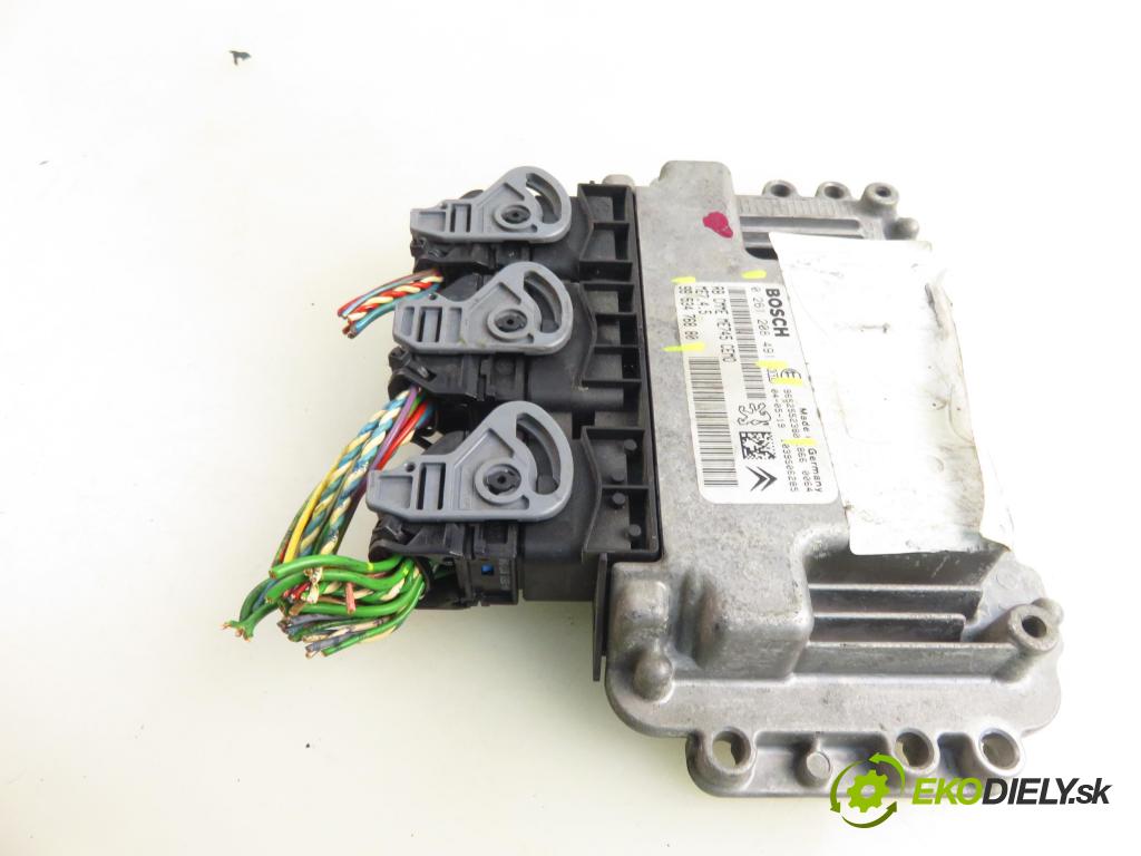 CITROEN C4 I (LC_) HB 2005 80,00 1.6 16V - NFU (TU5JP4) 1587,00 Riadiaca jednotka Motor 9653476880 ; 9652552380 ; 0261208491