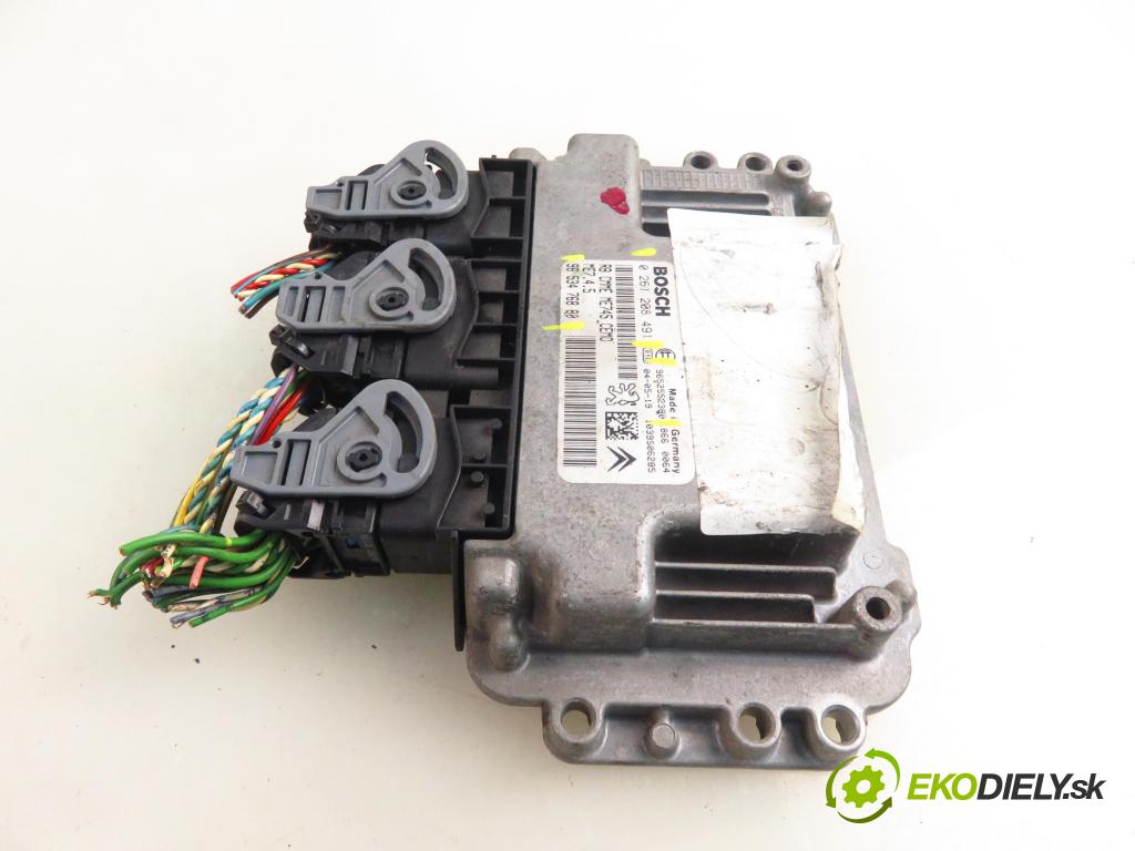 CITROEN C4 I (LC_) HB 2005 80,00 1.6 16V - NFU (TU5JP4) 1587,00 Riadiaca jednotka Motor 9653476880 ; 9652552380 ; 0261208491