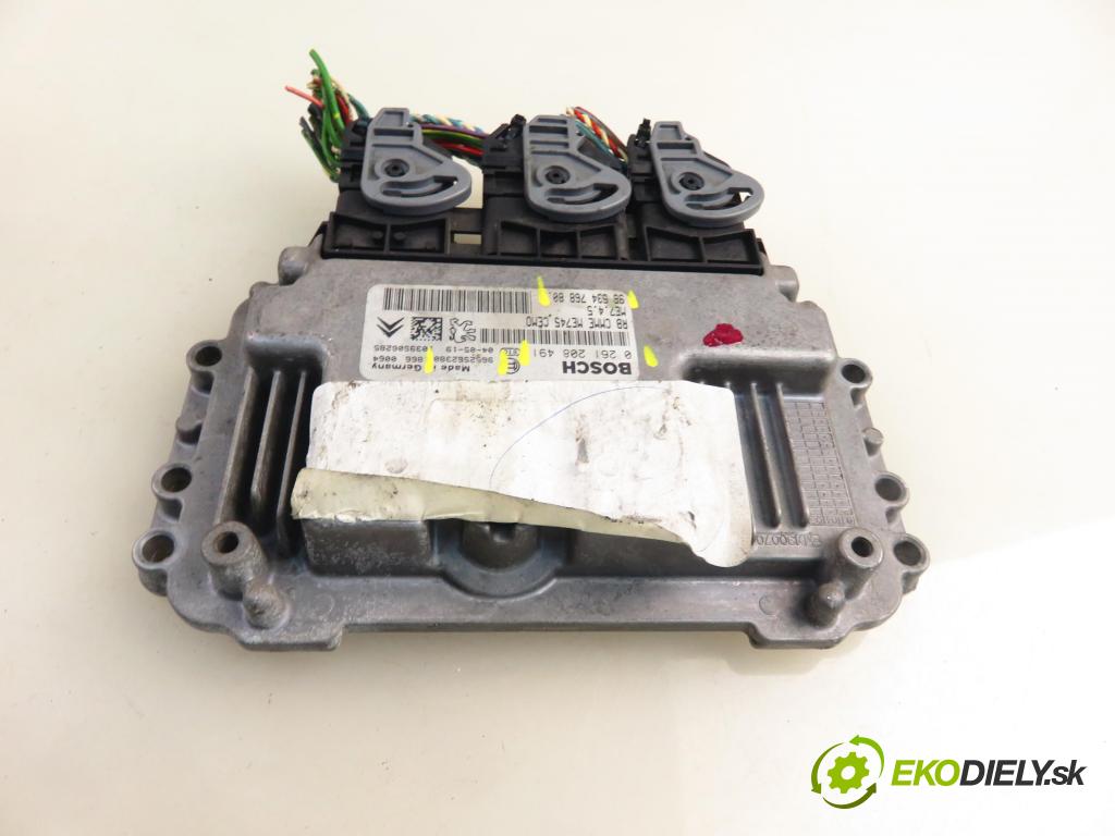CITROEN C4 I (LC_) HB 2005 80,00 1.6 16V - NFU (TU5JP4) 1587,00 Riadiaca jednotka Motor 9653476880 ; 9652552380 ; 0261208491