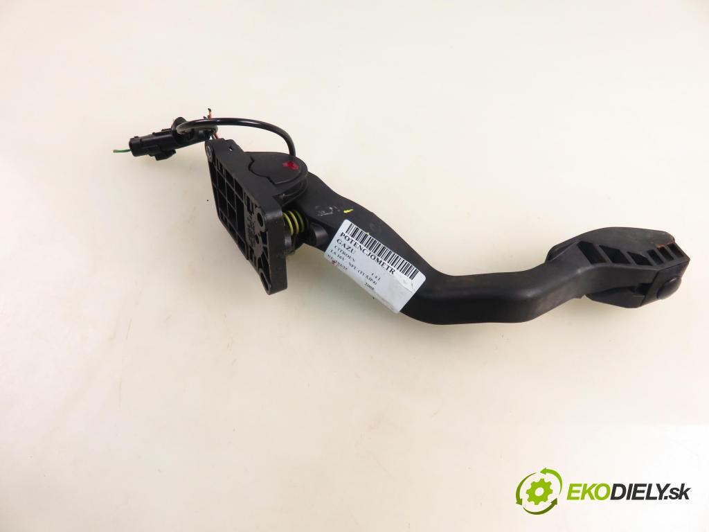 CITROEN C4 I (LC_) HB 2005 80,00 1.6 16V - NFU (TU5JP4) 1587,00 potenciometr plynového pedálu 0280755001 ; 9650889180 (Pedály)