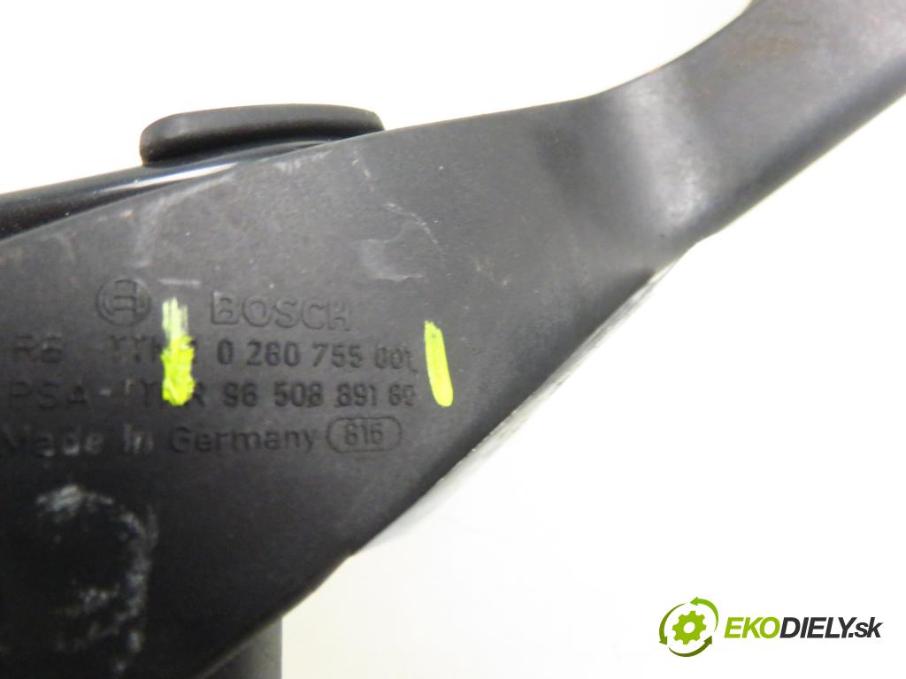 CITROEN C4 I (LC_) HB 2005 80,00 1.6 16V - NFU (TU5JP4) 1587,00 potenciometr plynového pedálu 0280755001 ; 9650889180 (Pedály)