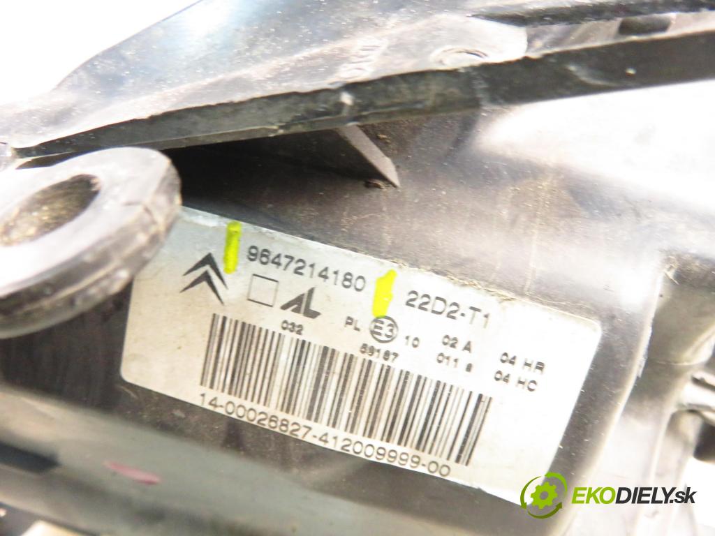 CITROEN C3 I (FC_) HB 2002 54,00 1.4 i - KFV (TU3JP) 1360,00 světlo PP 9647214180