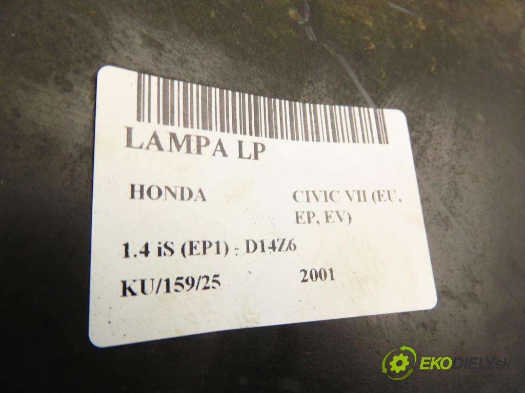 HONDA CIVIC VII Hatchback (EU, EP, EV) HB 2001 66,00 1.4 iS (EP1) 90 - D14Z6 1396,00 světlo LP 33150S6AG020M2