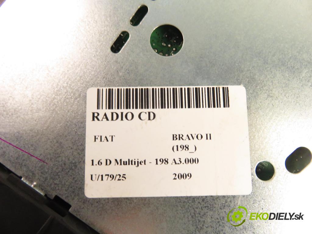 FIAT BRAVO II (198_) HB 2009 77,00 1.6 D Multijet - 198 A3.000 1598,00 RADIO CD 735484418