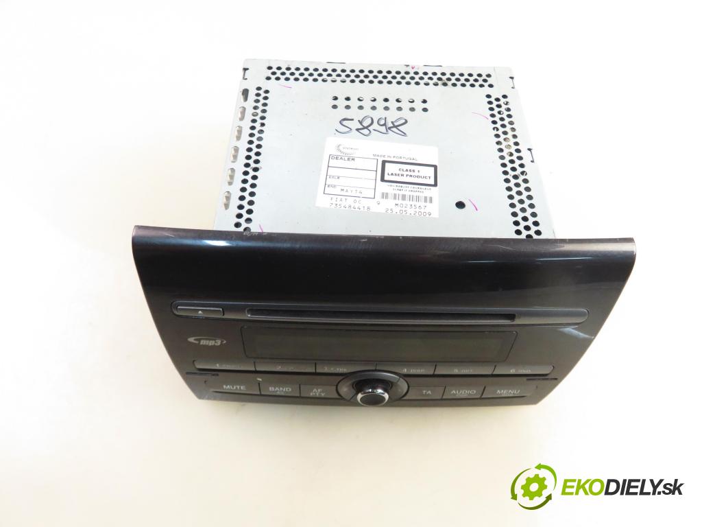 FIAT BRAVO II (198_) HB 2009 77,00 1.6 D Multijet - 198 A3.000 1598,00 RADIO CD 735484418