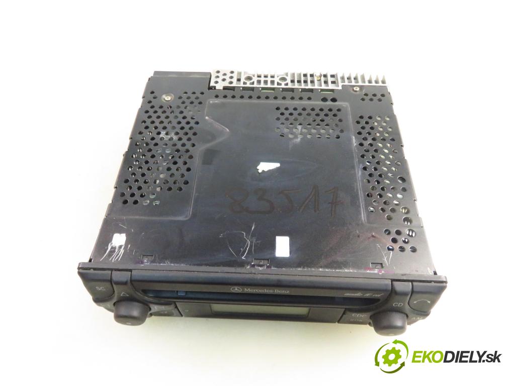MERCEDES-BENZ KLASA A (W168) HB 2003 70,00 A 170 CDI 95 - OM 668.942 1689,00 RADIO Modul 1708200386