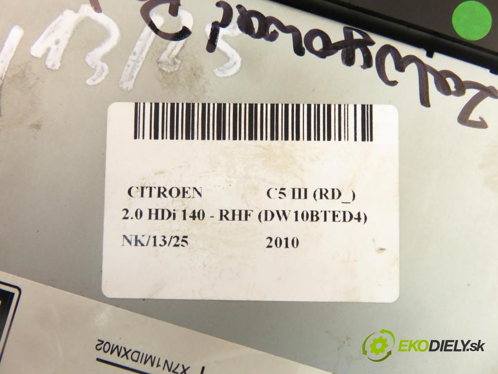 CITROEN C5 III (RD_) LIFTBACK 2010 0,00 2.0 HDi 140 - RHF (DW10BTED4) 1997,00 RADIO CD 9666968177