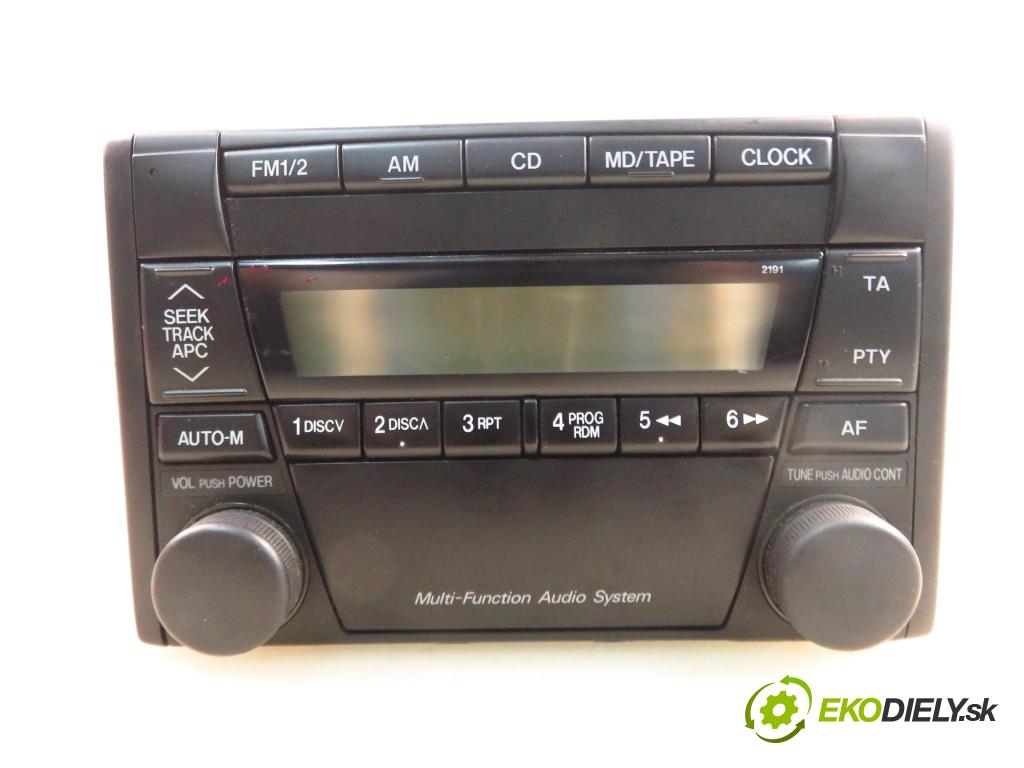 MAZDA 626 V (GF) LIFTBACK 2001 85,00 2 - FS 1991,00 RADIO BL4C669S0