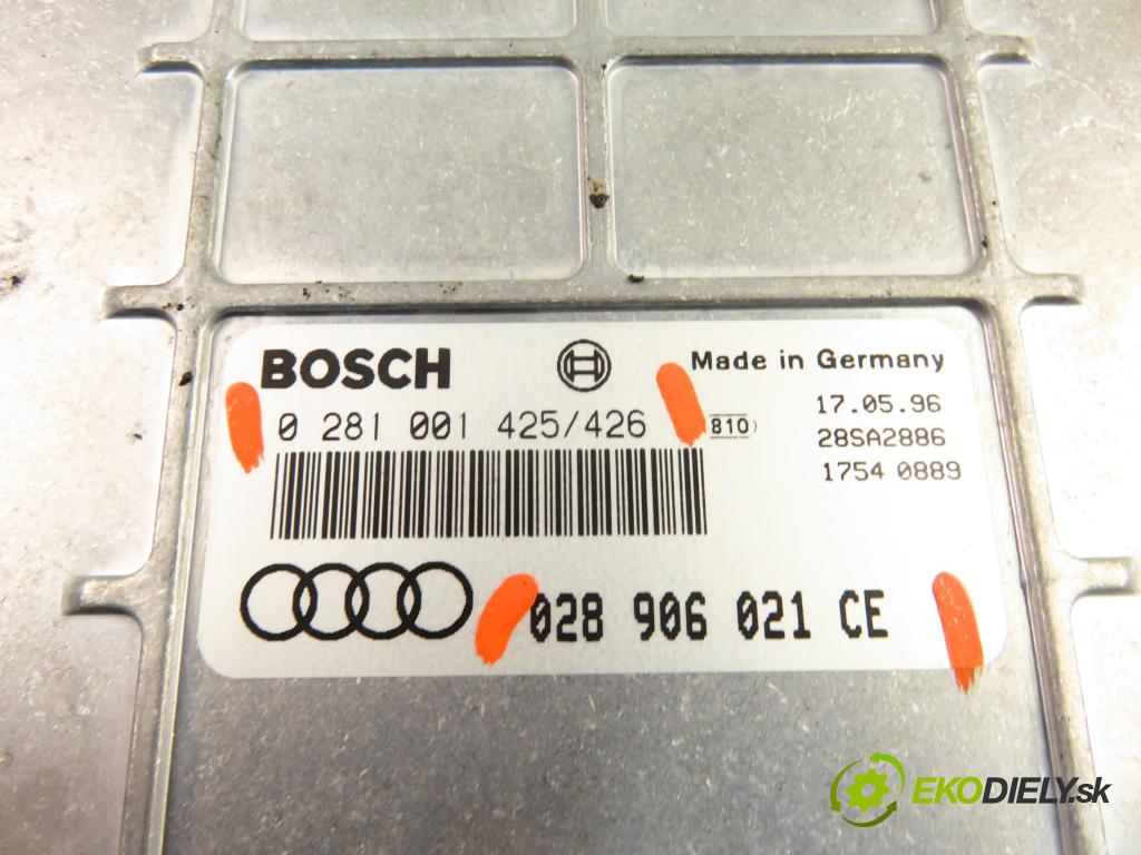 AUDI A4 Avant (8D5, B5) KOMBI 1998 81,00 1.9 TDI - AFN 1896,00 Riadiaca jednotka Motor 0281001425426 ; 028906021CE