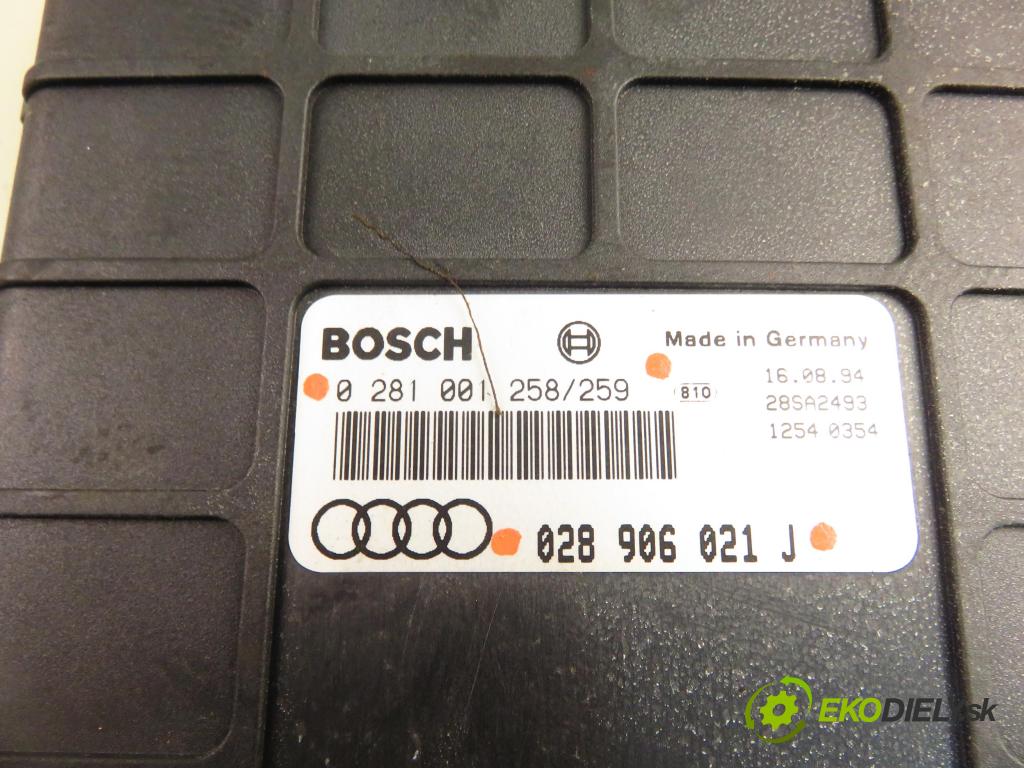 AUDI A6 (4A, C4) KOMBI 1994 66,00 1.9 TDI - 1Z 1896,00 Riadiaca jednotka Motor 028906021J ; 0281001258259