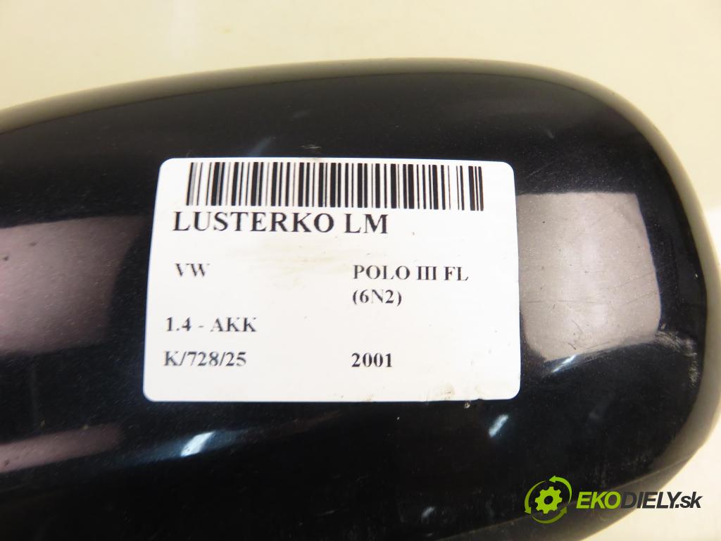 VW POLO (6N2) HB 2001 44,00 1.4 60 - AKK 1390,00 zpětné zrcátko