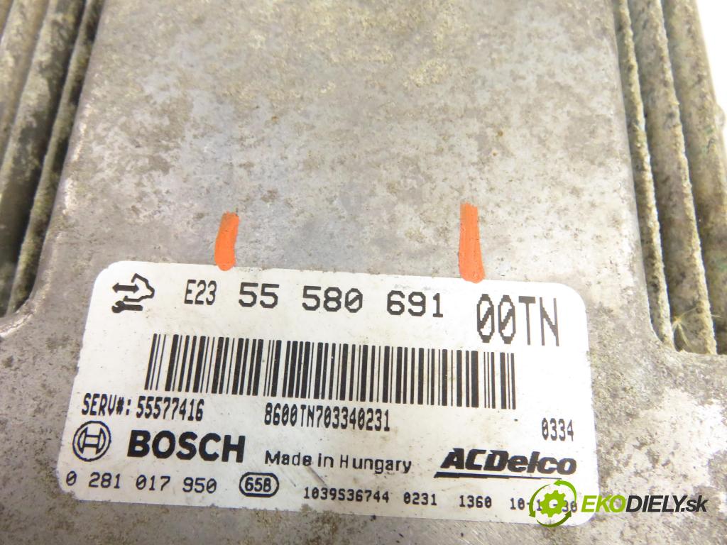 OPEL CORSA D (S07) HB 2011 70,00 1.3 CDTI - A 13 DTE 1248,00 Riadiaca jednotka Motor 55580691
