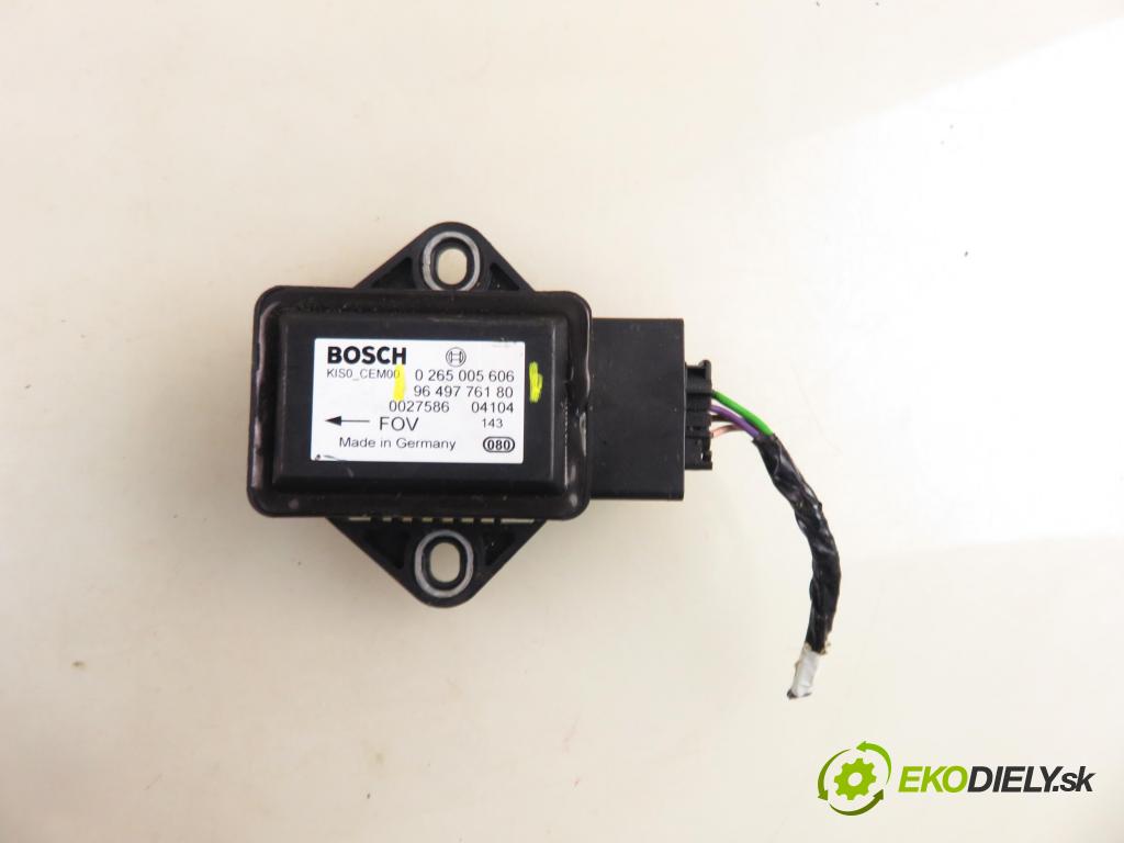 CITROEN C4 I (LC_) HB 2005 80,00 1.6 16V - NFU (TU5JP4) 1587,00 snímač ESP 9649776180 ; 0265005606