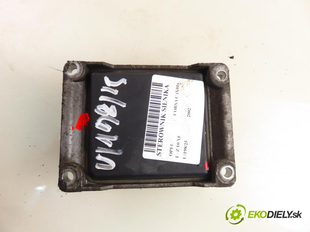 OPEL CORSA C (X01) HB 2002 43,00 1.0 12V 58 - Z 10 XE 973,00 Riadiaca jednotka Motor 0261207960 ; 55350551