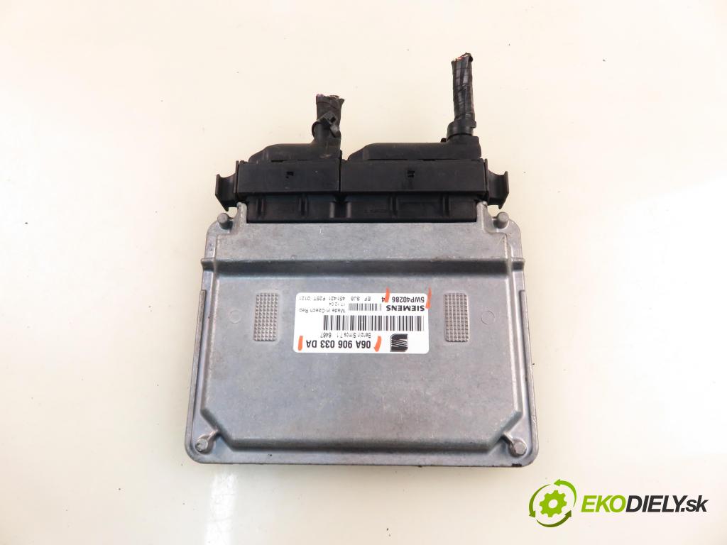 SEAT ALTEA (5P1) HB 2005 75,00 1.6 102 1595,00 Riadiaca jednotka Motor 06A906033DA ; 5WP40286