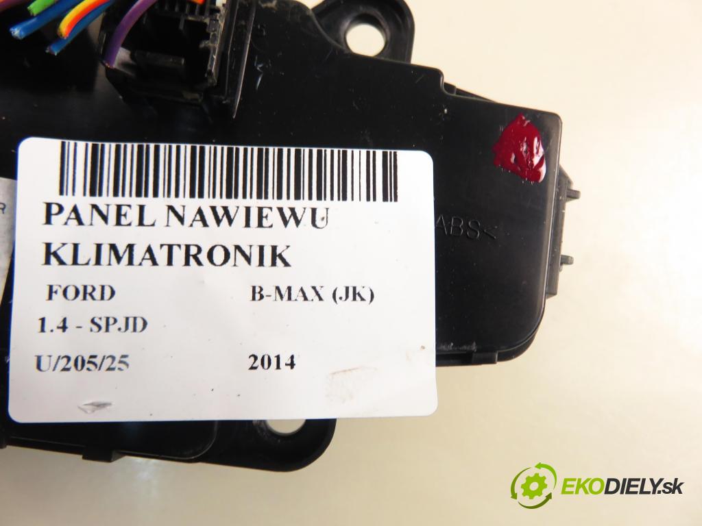 FORD B-MAX (JK) MINIVAN 2014 66,00 1.4 - SPJD 1388,00 Panel kúrenia KLIMATRONIK AV1T18C612DJ