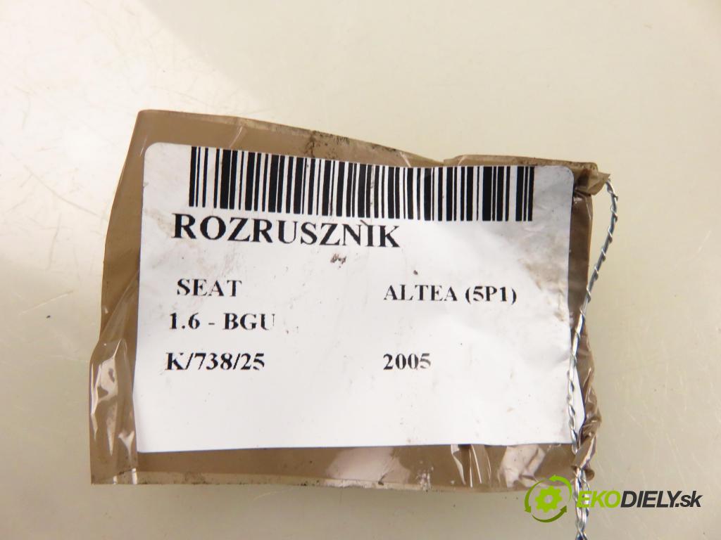 SEAT ALTEA (5P1) HB 2005 75,00 1.6 102 1595,00 Štartér  (Štartér)