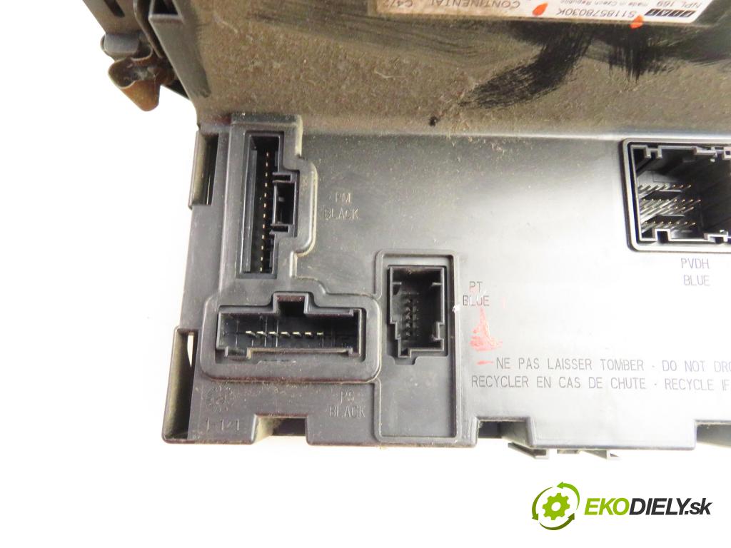 FIAT PANDA Van (169_) HB 2010 51,00 1.3 D Multijet - 188 A8.000 1248,00 MODUL BSI S118578030K ; 51870142