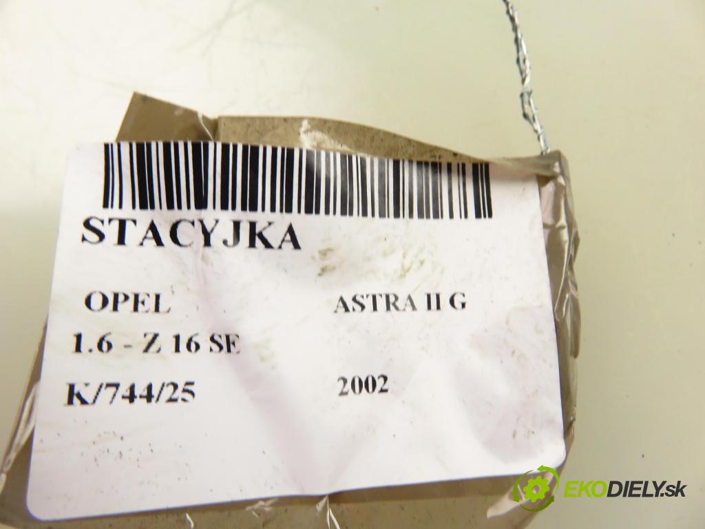 OPEL ASTRA G liftback (T98) HB 2002 62,00 1.6 8V - Z 16 SE 1598,00 spinačka 24445098 ; 5WK4763 (Spínacia skrinka)