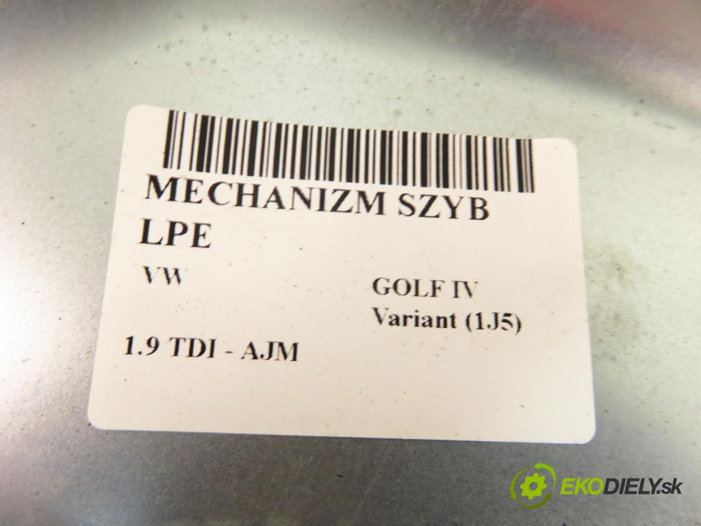 VW GOLF IV Variant (1J5) HB 2000 85,00 1.9 TDI PD 115 - AJM 1896,00 mechanismus oken 1J1959801C